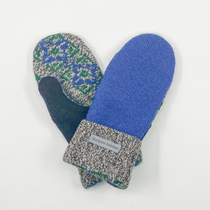 Recycled Wool Sweater Mittens -  small