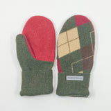 Recycled Wool Sweater Mittens -  small