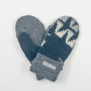 Recycled Wool Sweater Mittens -  small