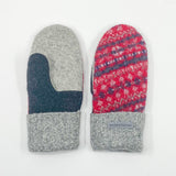 Recycled Wool Sweater Mittens -  small