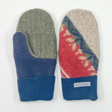 Recycled Wool Sweater Mittens - large