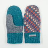 Recycled Wool Sweater Mittens - large