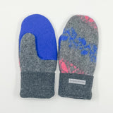 Recycled Wool Sweater Mittens - medium