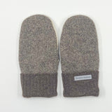 Recycled Wool Sweater Mittens - medium