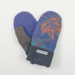 Recycled Wool Sweater Mittens - medium