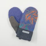 Recycled Wool Sweater Mittens - medium