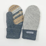 Recycled Wool Sweater Mittens - medium