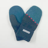 Recycled Wool Sweater Mittens - medium