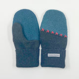 Recycled Wool Sweater Mittens - medium