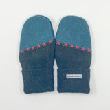 Recycled Wool Sweater Mittens - medium