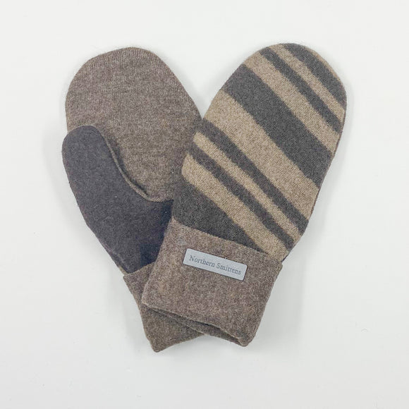 Recycled Wool Sweater Mittens - medium