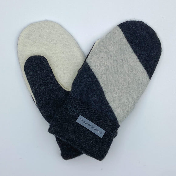 Recycled Wool Sweater Mittens - medium