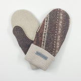 Recycled Wool Sweater Mittens - medium