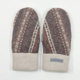 Recycled Wool Sweater Mittens - medium