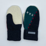 Recycled Wool Sweater Mittens - medium