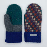 Recycled Wool Sweater Mittens - large