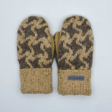 Recycled Wool Sweater Mittens - medium