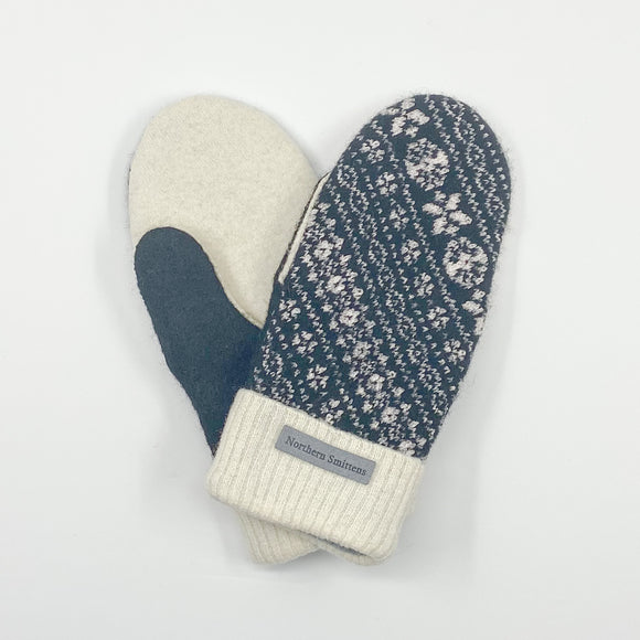 Recycled Wool Sweater Mittens -  small