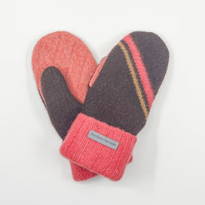 Recycled Wool Sweater Mittens -  small