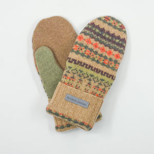 Recycled Wool Sweater Mittens -  small