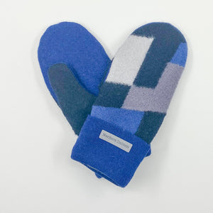 Recycled Wool Sweater Mittens -  small